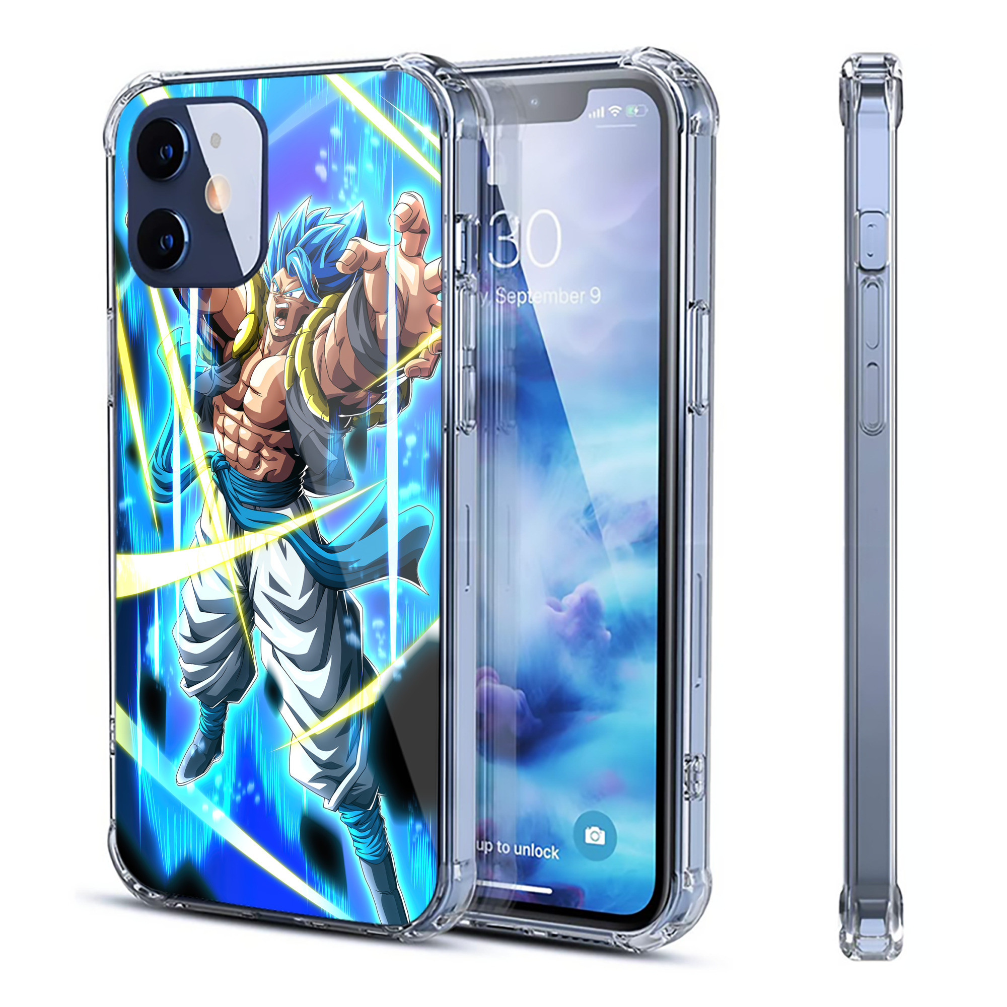 （画像用） ドラゴンボール DRAGON BALL 【iPhone 12シリーズ対応】透明スマホケース（クリアソフトケース）